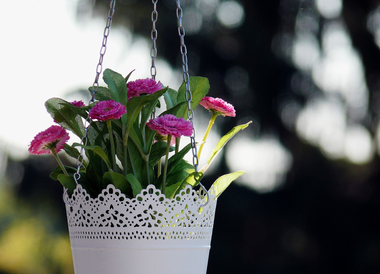 image of flower basket