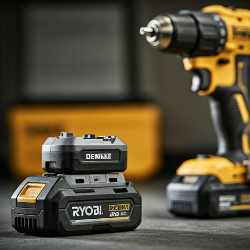 image of Ryobi Battery To Dewalt Tool