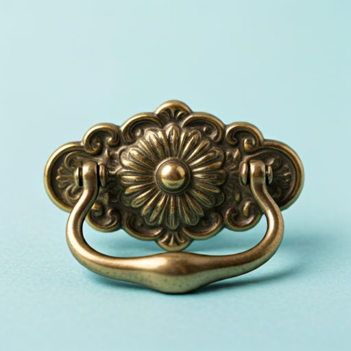 image of vintage drawer pulls