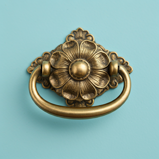 image of vintage drawer pulls