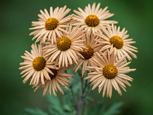 image of Dried Spider Mums