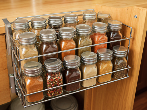 image of Spice Organizer For Pull-Out Narrow Cabinet