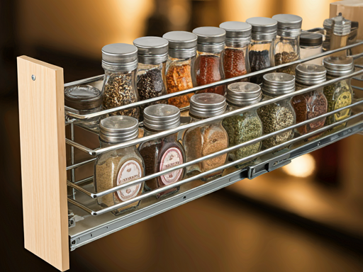 image of Spice Organizer For Pull-Out Narrow Cabinet